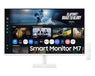 SAMSUNG Pametni monitor M7 M70F, 32", 4K, VA, Wi-Fi, bijeli